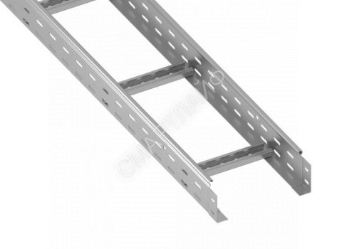Лоток лестничный LT 300х80 L3000 сталь 1.2мм оцинк. ASD-electric LT.3008.3012 - smartlife-ural.ru – Екатеринбург
