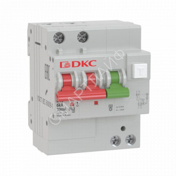 Выключатель автоматический дифференциального тока 2п (1P+N) C 16А 30мА тип A 6кА MDV63 YON MDV63-22C16-A - smartlife-ural.ru – Екатеринбург