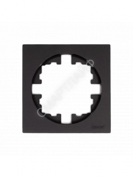 Рамка 1-м OSEN горизонт. квадрат черн. бархат LEZARD 743-4200-146 - smartlife-ural.ru – Екатеринбург