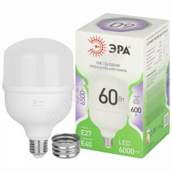 Лампа светодиодная GREEN LINE POWER T100-60W-865-E27/E40 GL 60Вт колокол 6500К свет холод. E27/E40 Эра Б0066980 - smartlife-ural.ru – Екатеринбург