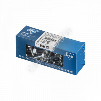 Болт с шестигранной головкой М6х25 DIN 933 оцинк. (уп.70шт) Zitar 105202 - smartlife-ural.ru – Екатеринбург