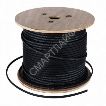 Кабель греющий саморег. для труб водостоков крыш 40КНС 2ЛП-ЭЛ-65/85 40Вт/м UV 200м экранированный Rexant 51-0255 - smartlife-ural.ru – Екатеринбург