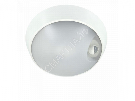 Светильник светодиодный WP 15 C 18W OP 840 D220 WH MDM 220х80мм 18Вт 4000К IP65 ЖКХ круглый пылевлагозащ. с датчиком движения бел. Русский Свет 15071524504 - smartlife-ural.ru – Екатеринбург