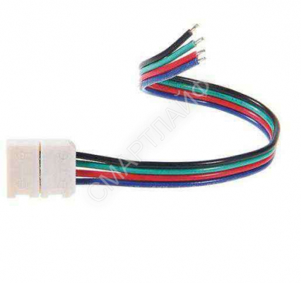 Коннектор PLSC-10х4/15/4pin (5050 RGB) (уп.5шт) JazzWay 1017161 - Интернет-магазин СМАРТЛАЙФ