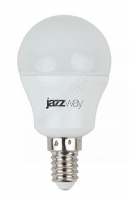 Лампа светодиодная PLED-SP 7Вт G45 шар 3000К тепл. бел. E14 540лм 230В JazzWay 1027856-2 - Интернет-магазин СМАРТЛАЙФ