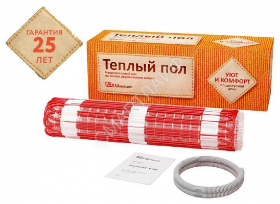 Комплект "Теплый пол" (мат) WSM 1360Вт/9.00кв.м Warmstad 100035665800 - smartlife-ural.ru – Екатеринбург