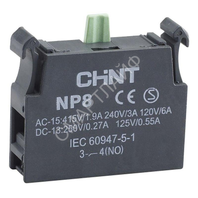 Блок контактный 1НО для NP8 (R) CHINT 669998 - Интернет-магазин СМАРТЛАЙФ