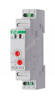 Реле времени PCR-513 8А 230В 1 перекл. IP20 задержка включ. монтаж на DIN-рейке F&F EA02.001.003 - Интернет-магазин СМАРТЛАЙФ