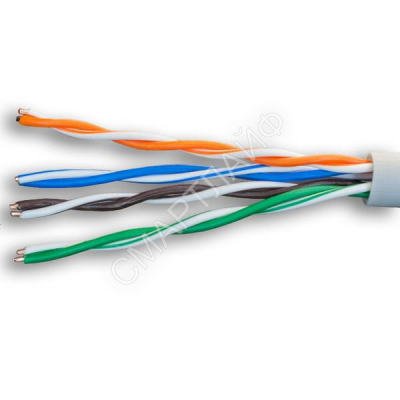 Кабель витая пара U/UTP кат.5E 4х2х24AWG solid Cu LSZH нг(А)-HF In. Standard (м) SUPRLAN 01-0320-1 - Интернет-магазин СМАРТЛАЙФ