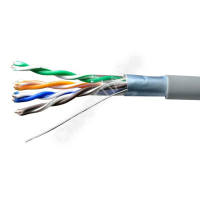 Кабель витая пара F/UTP кат.5E 4х2х24AWG solid Cu LSZH нг(А)-HF In. Standard (м) SUPRLAN 01-1023-1 - Интернет-магазин СМАРТЛАЙФ