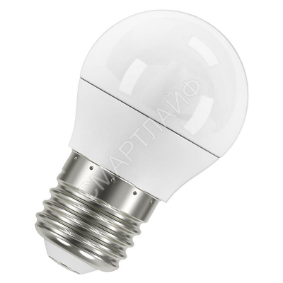 Лампа светодиодная LED Value LVCLP60 7SW/840 7Вт шар матовая E27 230В 10х1 RU OSRAM 4058075579835 - Интернет-магазин СМАРТЛАЙФ