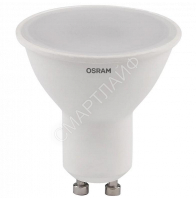 Лампа светодиодная LED Value LVPAR1635 5SW/830 5Вт GU10 230В 10х1 RU OSRAM 4058075581333 - Интернет-магазин СМАРТЛАЙФ