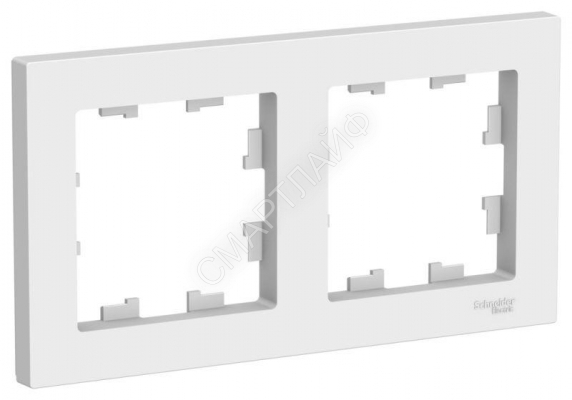 Рамка 2-пост. AtlasDesign универс. лотос SE ATN001302 - Интернет-магазин СМАРТЛАЙФ
