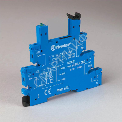 Розетка с винт. клеммами для реле 34 серии 24В FINDER 93017024 - Интернет-магазин СМАРТЛАЙФ