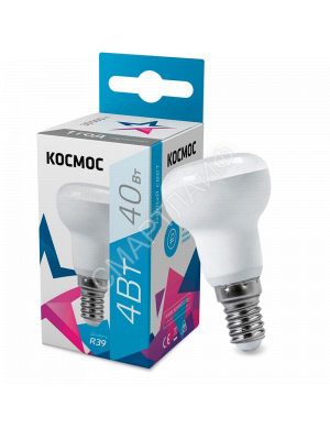 Лампа светодиодная R39 4Вт 220В E14 4500К Космос Lksm_LED4wR39E1445 - Интернет-магазин СМАРТЛАЙФ