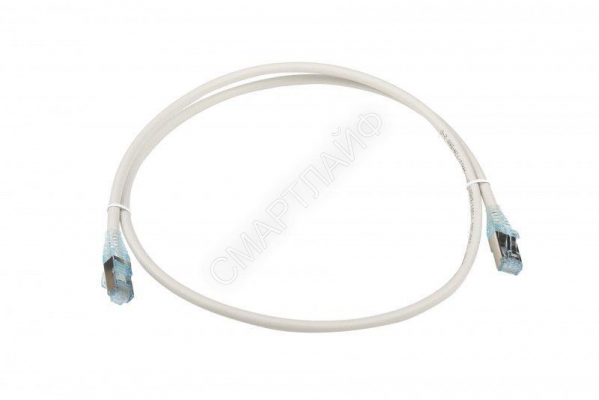 Патч-корд PC-LPM-STP-RJ45-RJ45-C6-1M-LSZH-GY F/UTP экран. кат.6 LSZH 1м сер. Hyperline 42373 - Интернет-магазин СМАРТЛАЙФ