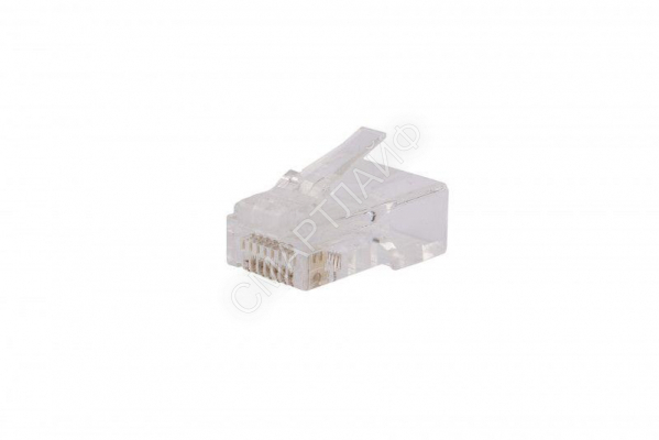 Разъем легкой оконцовки PLEZ-8P8C-U-C5-100 RJ-45 (8P8C) под витую пару кат.5 (50 µ"/ 50 микродюймов) универс. (для ож и мж кабеля) (уп.100шт) Hyperline 403341 - Интернет-магазин СМАРТЛАЙФ