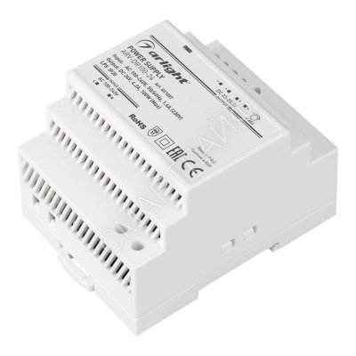 Блок питания ARV-DR100-24 24В 4.2А 100Вт IP20 DIN-рейка Arlight 031087 - Интернет-магазин СМАРТЛАЙФ