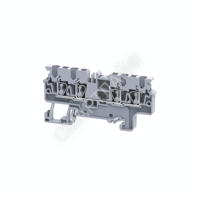 Клемма с четырьмя контактами пружинная OptiClip СX-2.5-QUATTRO-(0.2-4)-I сер. КЭАЗ 289753 - Интернет-магазин СМАРТЛАЙФ