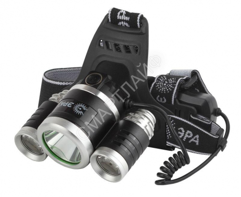 Фонарь аккумуляторный налобный GA-809 8Вт 3SMD CREE High Power Headlamp алюм. Эра Б0056111 - Интернет-магазин СМАРТЛАЙФ