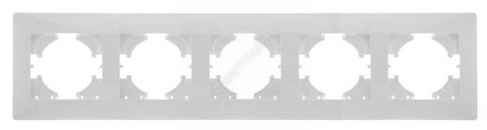 Рамка 5-м Bravo бел. GUSI С1050-001 - Интернет-магазин СМАРТЛАЙФ