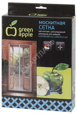 Сетка магнитная универсальная с регулир. размером 220х50см в упак. 2шт Green Apple Б0032055 - smartlife-ural.ru – Екатеринбург