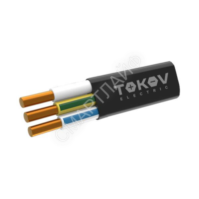 Кабель TOKOV ELECTRIC ВВГ-Пнг(А)-LS 3х2.5 ОК (N PE) 0.66кВ (уп.100м) ТХМ00407691 - Интернет-магазин СМАРТЛАЙФ