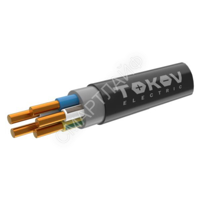 Кабель TOKOV ELECTRIC ВВГнг(А)-LS 5х1.5 ОК (N PE) 0.66кВ (м) ТХМ00407709 - Интернет-магазин СМАРТЛАЙФ