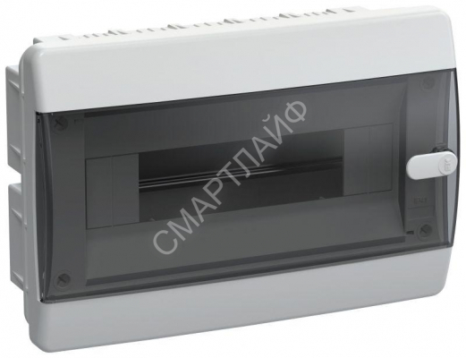 Корпус пластиковый ЩРВ-П-12 IP41 черн. прозр. дверь UNION Compact IEK UIC-KP12-V-12-41-K01 - Интернет-магазин СМАРТЛАЙФ