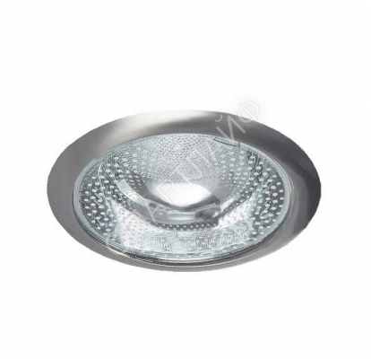 Светильник Downlight 226 03 06 2х26Вт E27 кругл. встраив. для компакт. люминисц. лампы со стеклом никель ИТАЛМАК IT8145 - Интернет-магазин СМАРТЛАЙФ